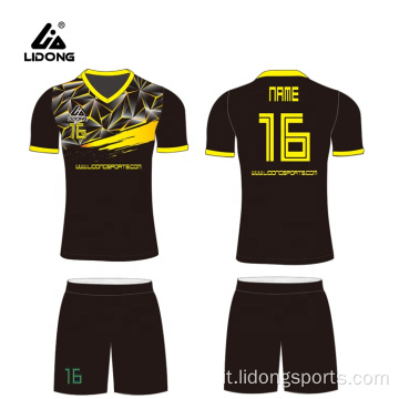 Maglie da calcio design uniformi da calcio personalizzate